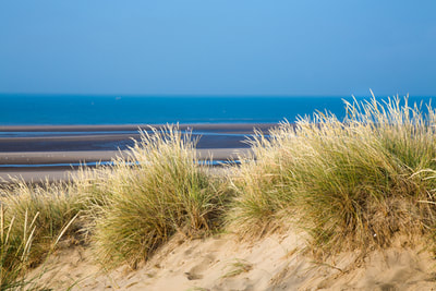 The sand dunes are the only dunes in East Sussex and the vast sandy beach is just a short walk from Marsh View Cottage, Camber Sands, Rye, East Sussex